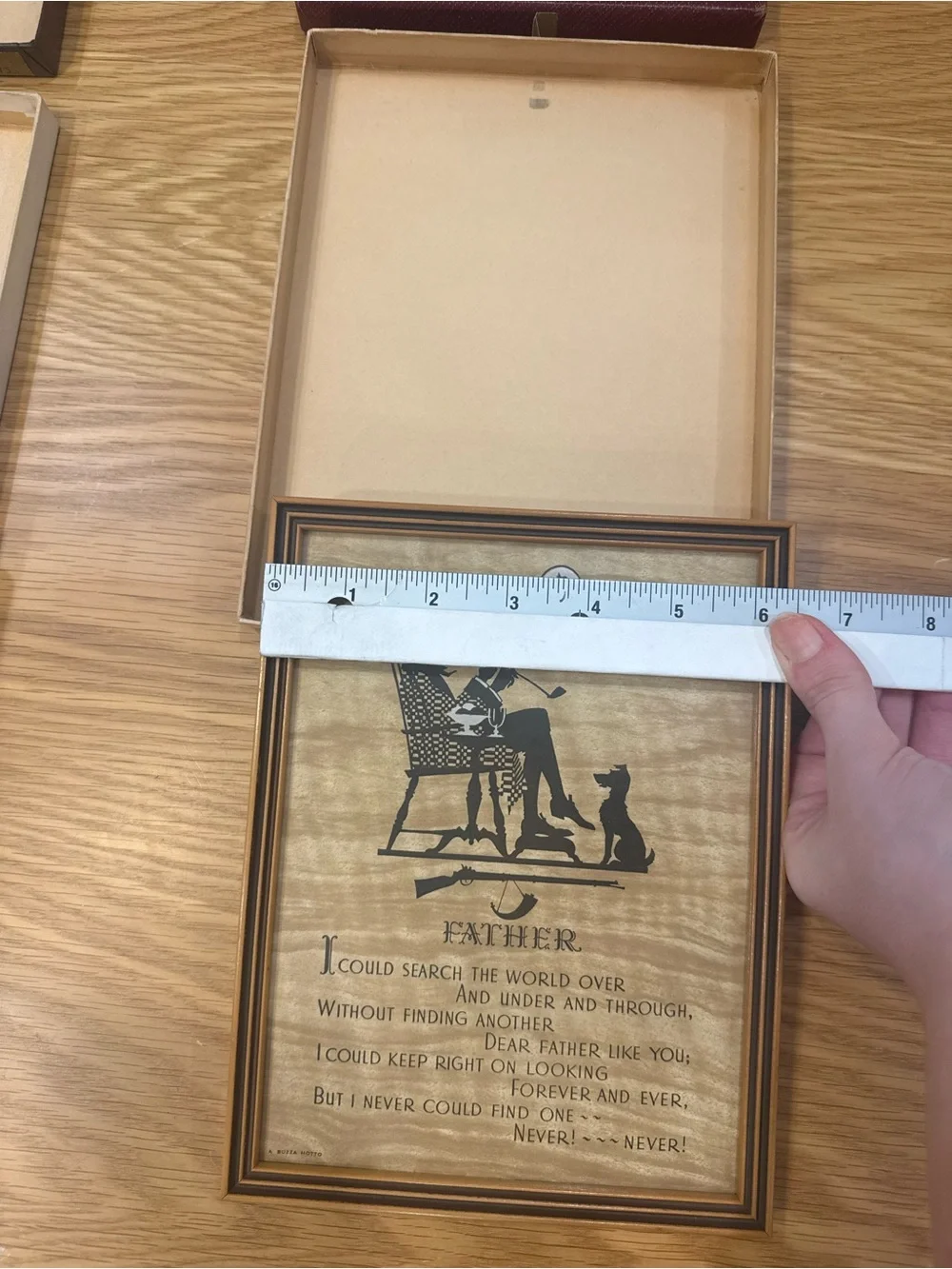 1920s/1930s vintage framed 